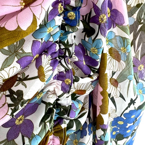 ASTR The Label square neck ruched blouse - Picture 7 of 11